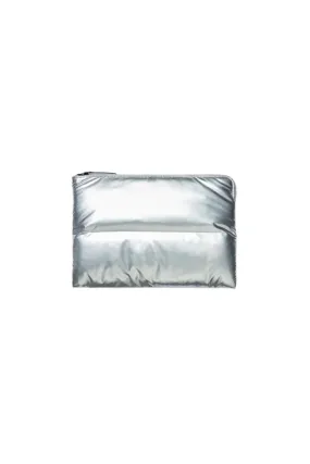 Nyssa Puffer Laptop Cover in Mirror by RAINS