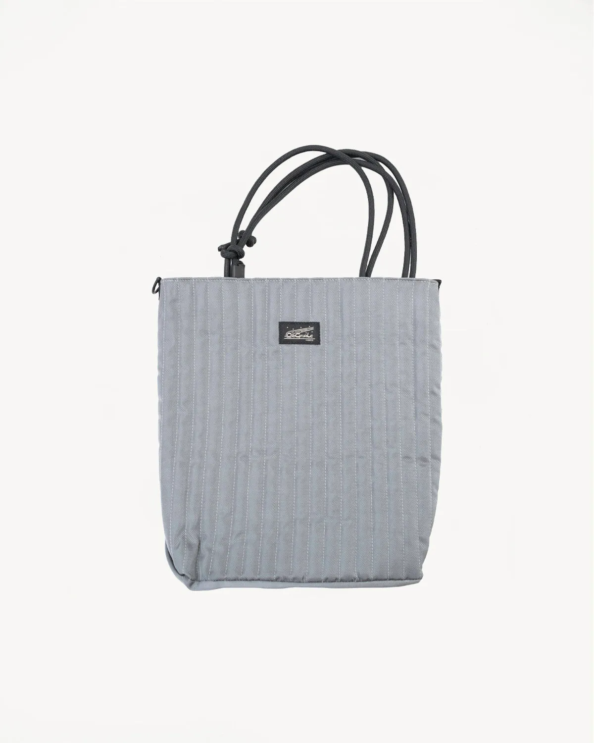 OGL-ORI-MILLIE-UTIL-SIL - OGL Originale Tech Material Millie Utility Tote Bag - Silver