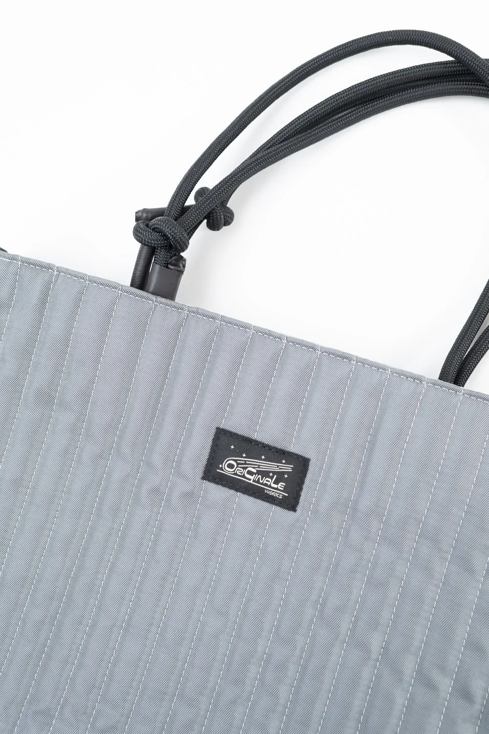 OGL-ORI-MILLIE-UTIL-SIL - OGL Originale Tech Material Millie Utility Tote Bag - Silver