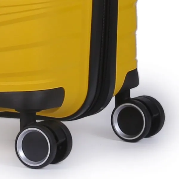 Pierre Cardin Montpellier Luggage Spinner 3 Piece Set | Sky Blue