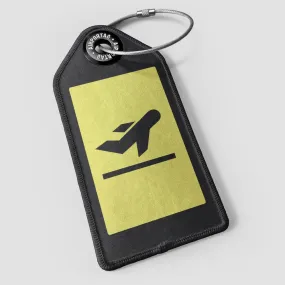 Plane Departure - Luggage Tag