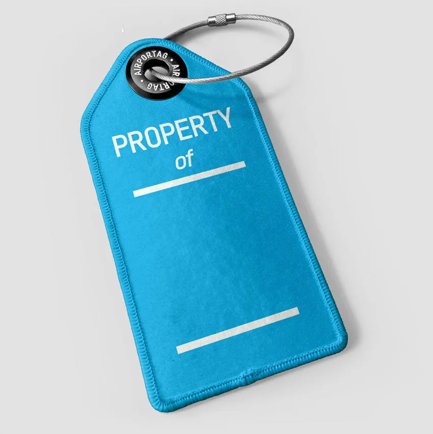 Property Of - Luggage Tag
