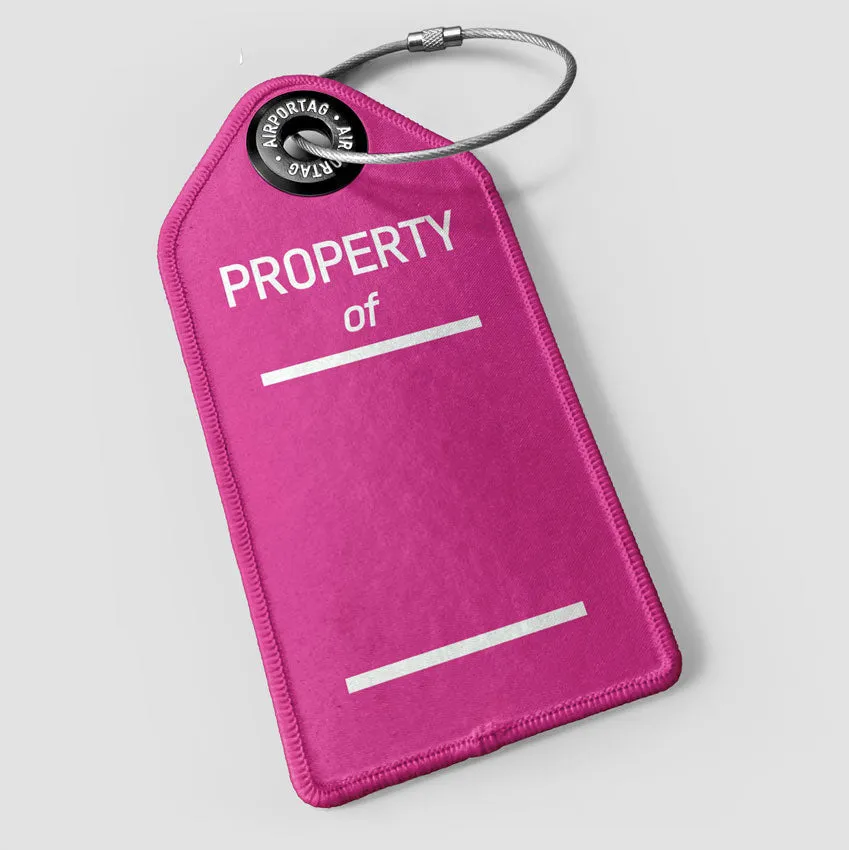 Property Of - Luggage Tag