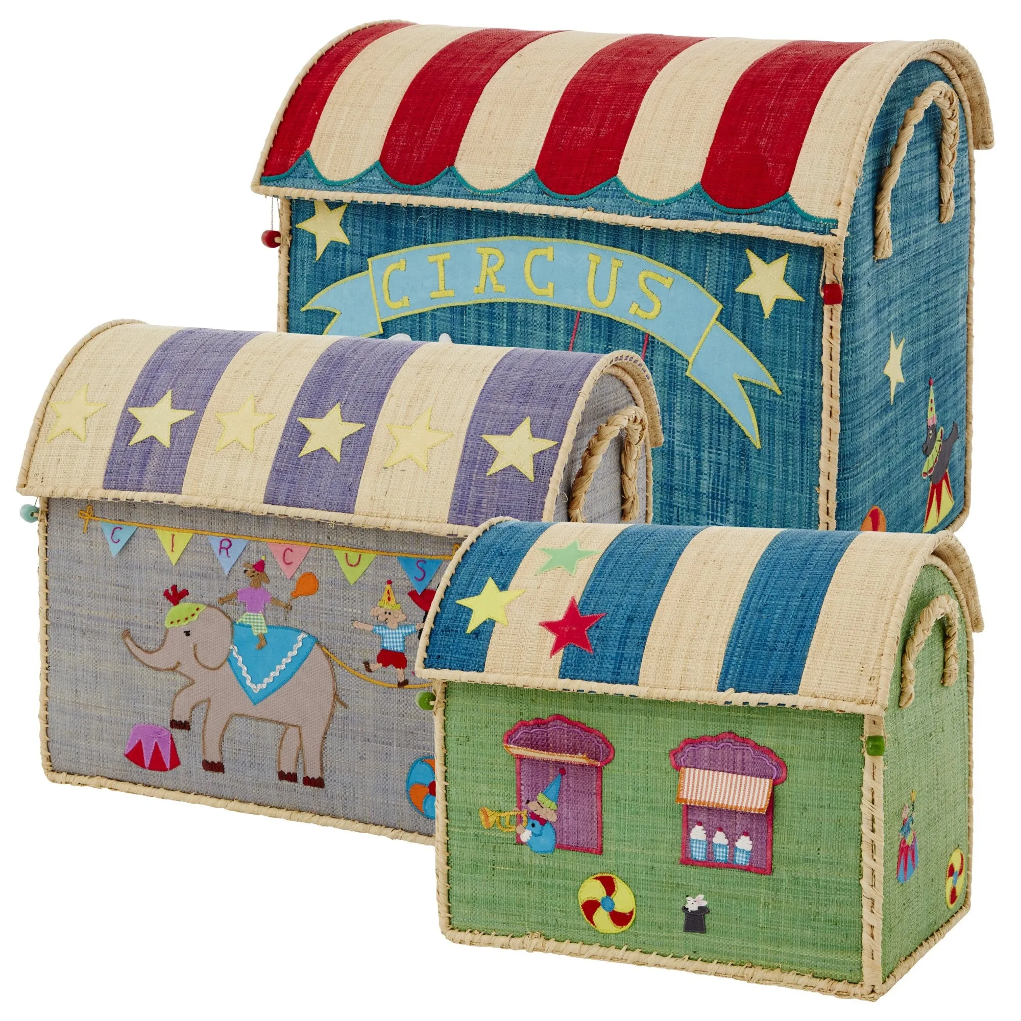 Rice DK Circus Small Toy Basket