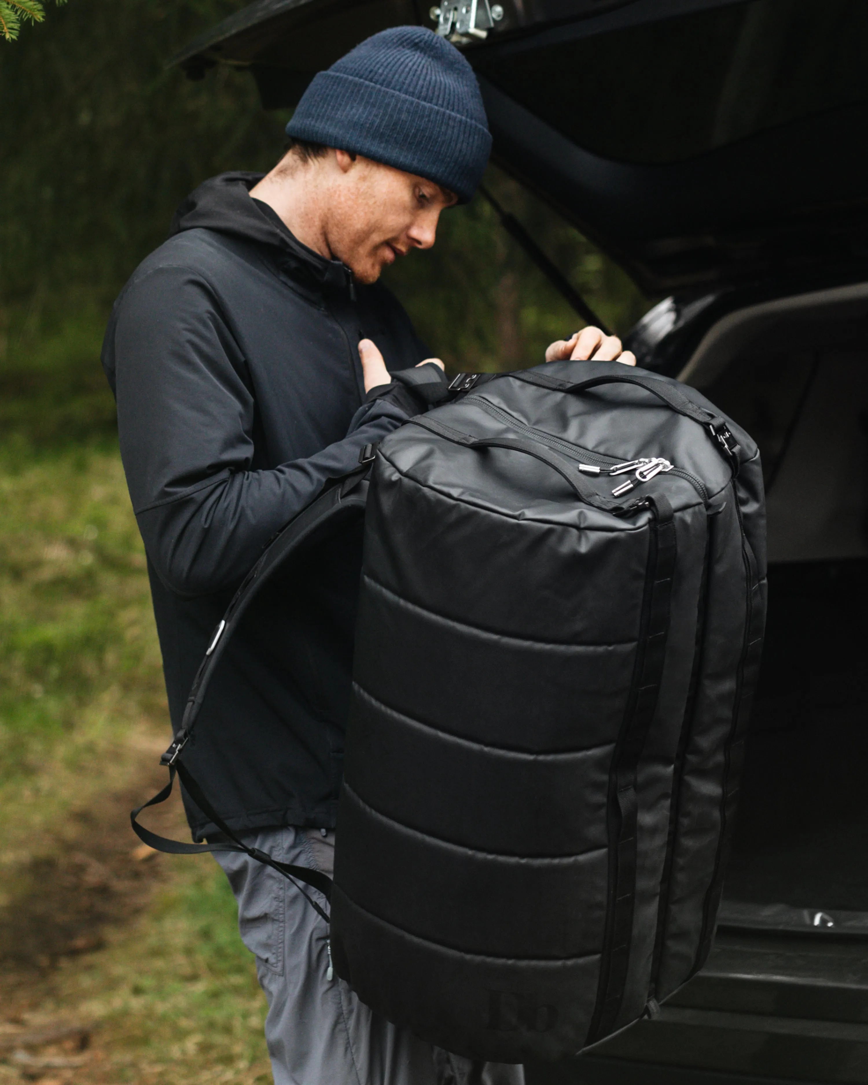 Roamer Pro 1st Generation Split Duffel 70L Black Out