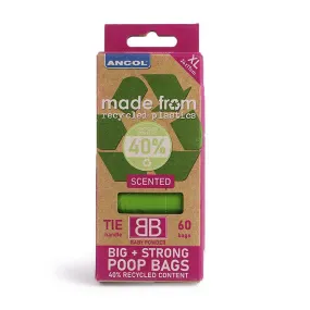 Scented Big & Strong Poop Bags (4 x refill Pack)