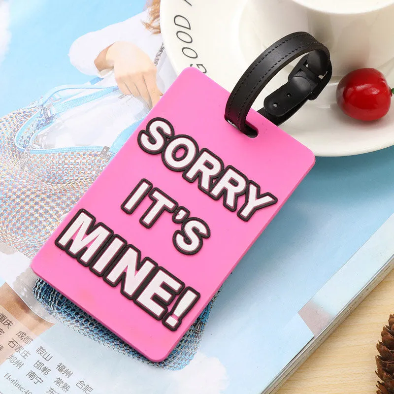 Silicon Luggage Tag "not YOUR BAG"