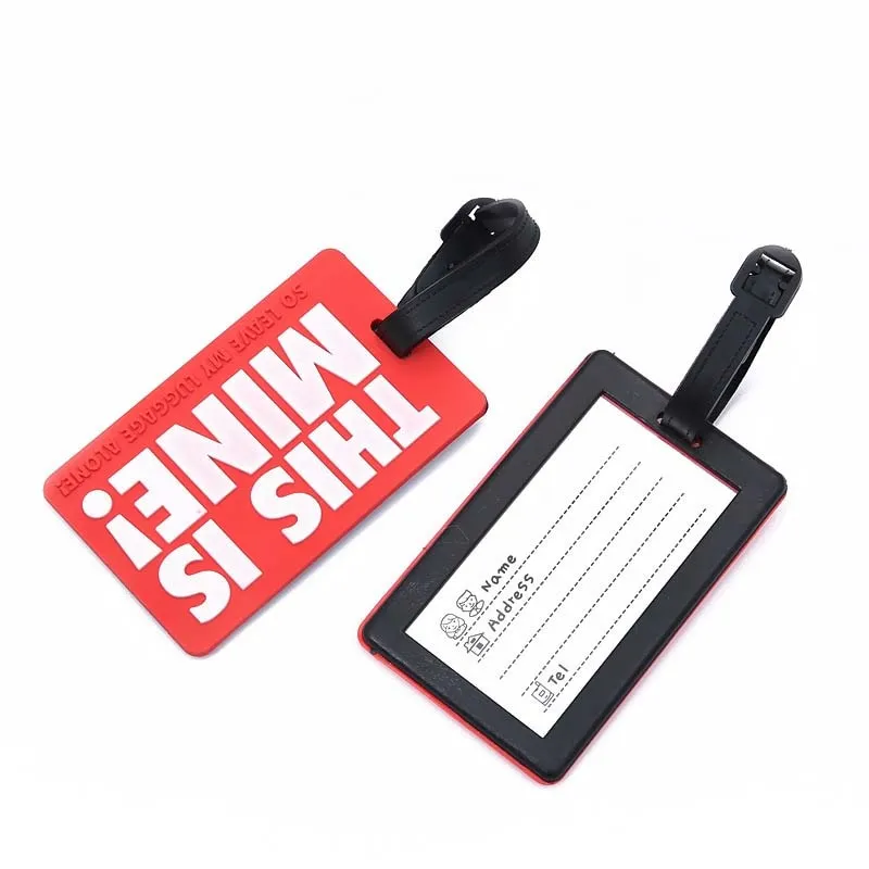 Silicon Luggage Tag "not YOUR BAG"
