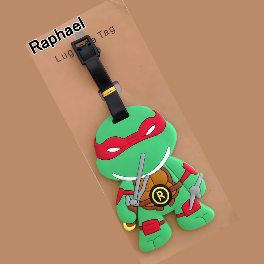 Super Hero Luggage Tag | Baggage Identifier Tag for Super Hero Fans