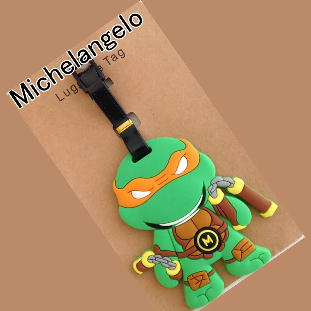 Super Hero Luggage Tag | Baggage Identifier Tag for Super Hero Fans
