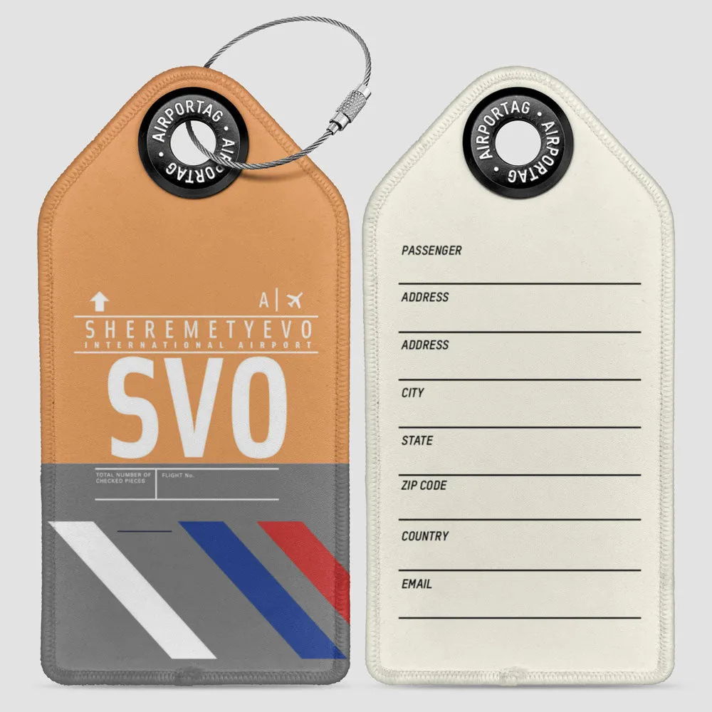 SVO - Luggage Tag