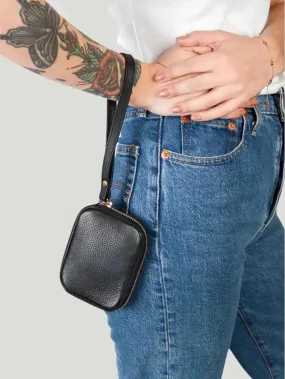 TAH Bags Leather Tech Pouch Wristlet