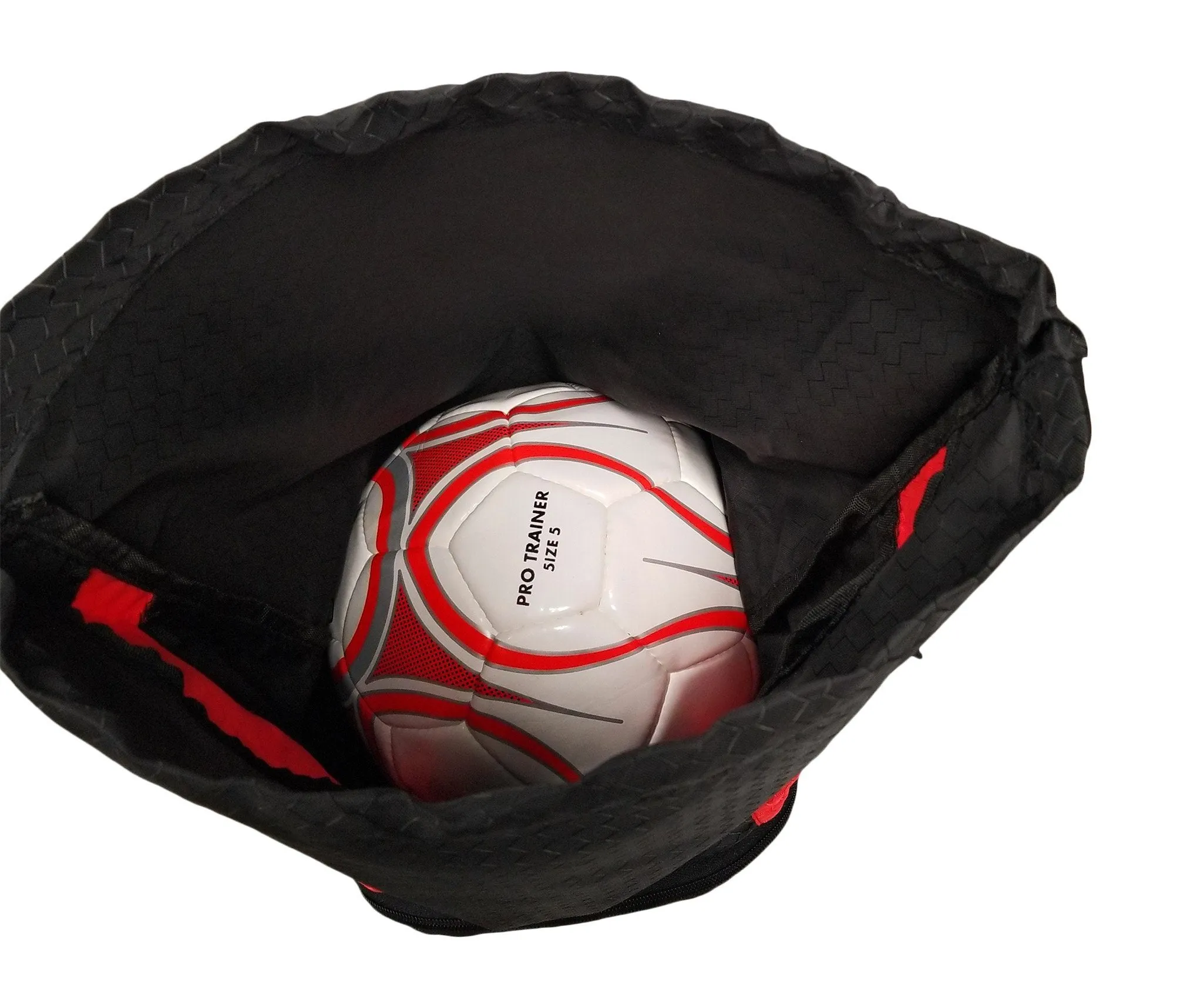 Uber Soccer Drawstring Bag