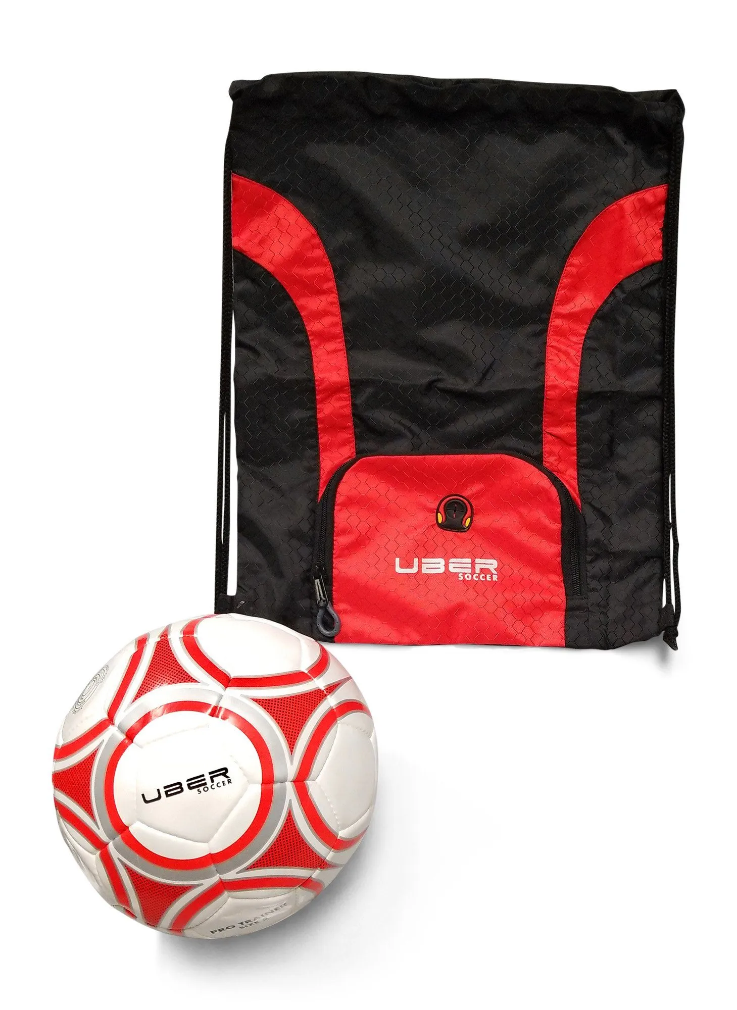 Uber Soccer Drawstring Bag