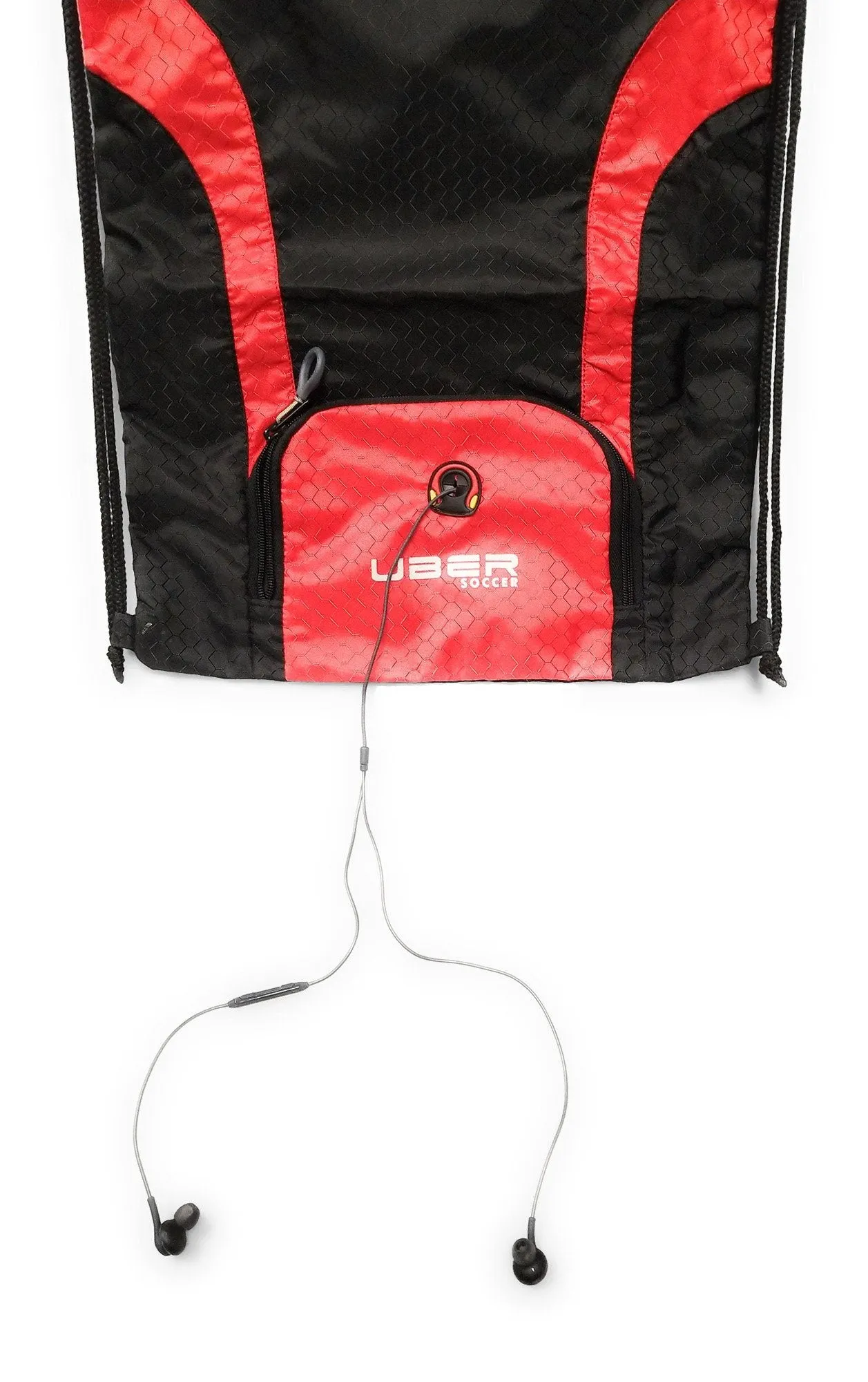 Uber Soccer Drawstring Bag