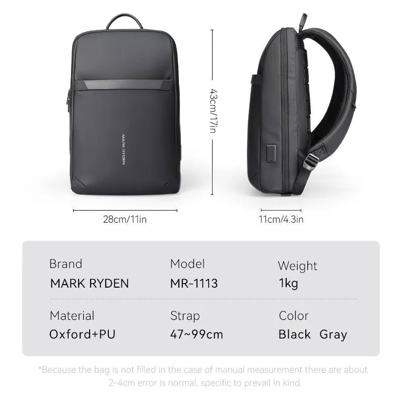 Voyager Pro: Lightweight backpack with a small footprint for commuters